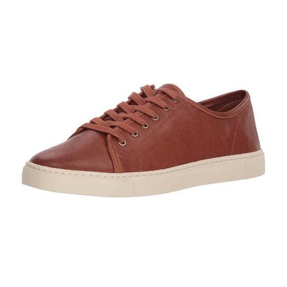 Frye Shoes - Frye Whiskey Nubuck Leather Low Lace Sneakers